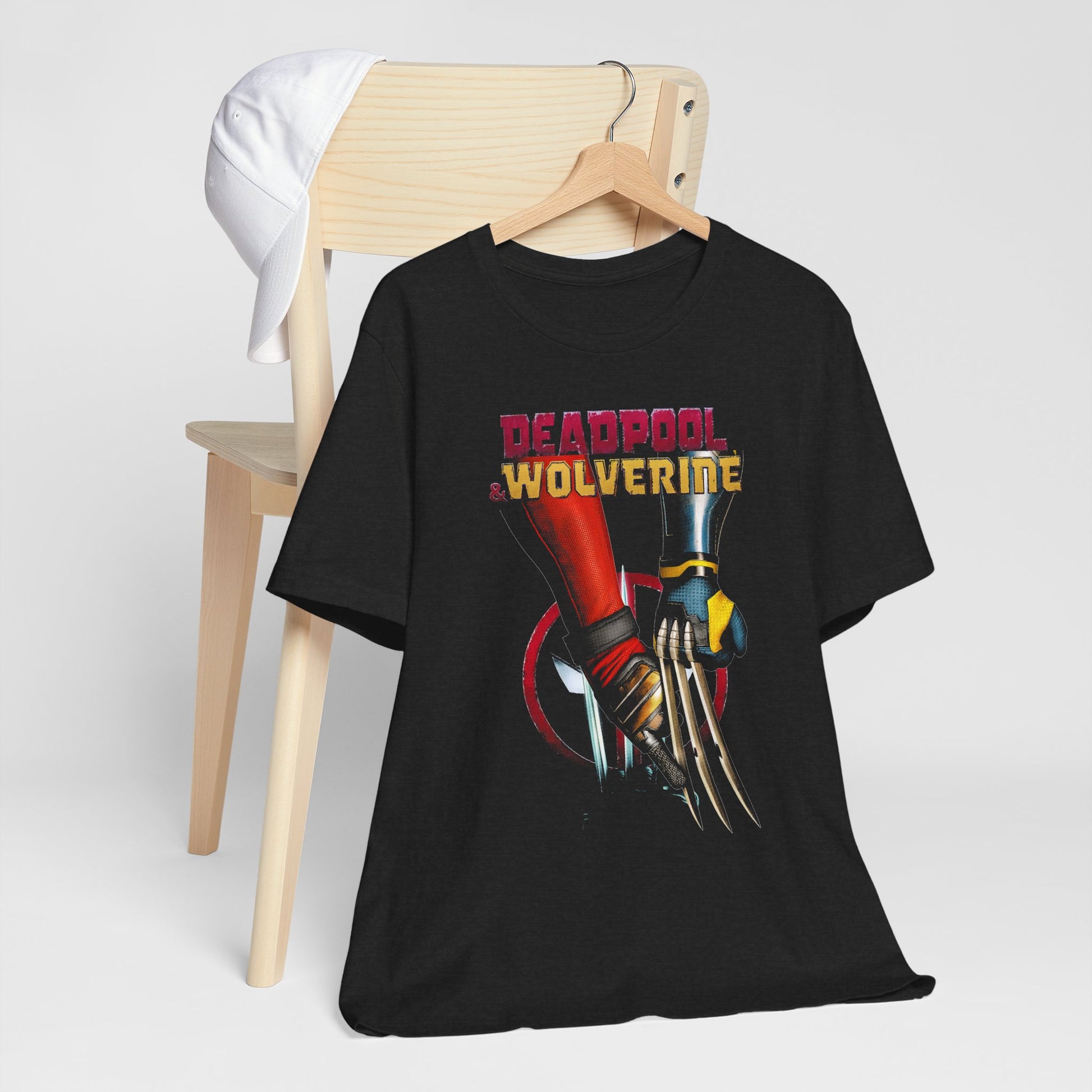 T-Shirt Deadpool & Wolverine Unisex Tee - Comic Book Style Graphic Shirt