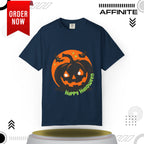 T-Shirt Mens Halloween T Shirts - Wickedly Soft Garment-Dyed Tee True Navy