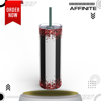 Tumblers Valentine Tumbler 20oz - "So Kiss Me" Matte Skinny Cup