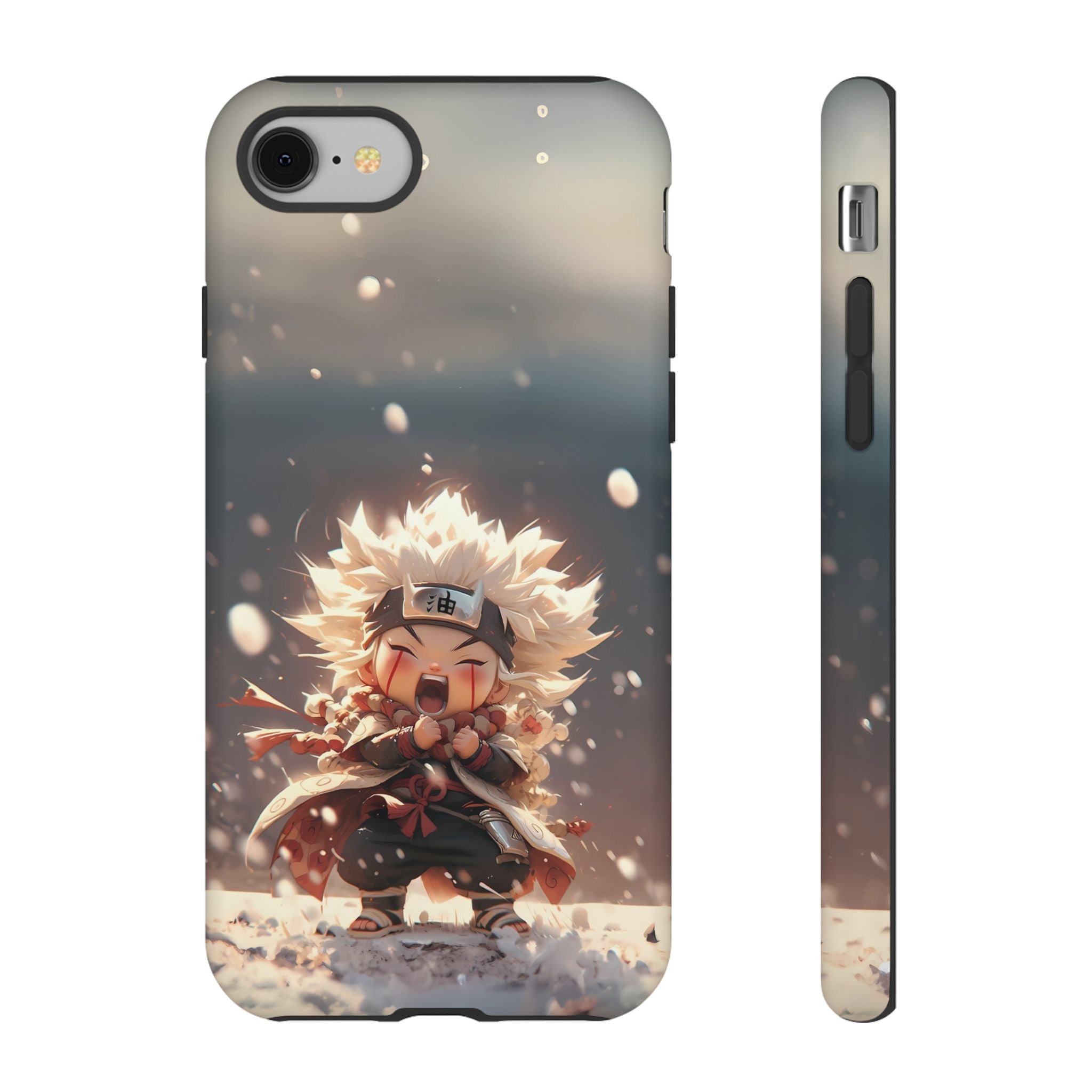 Anime Phone Case – Chibi Jiraiya Tough Protective Case for iPhone & Samsung