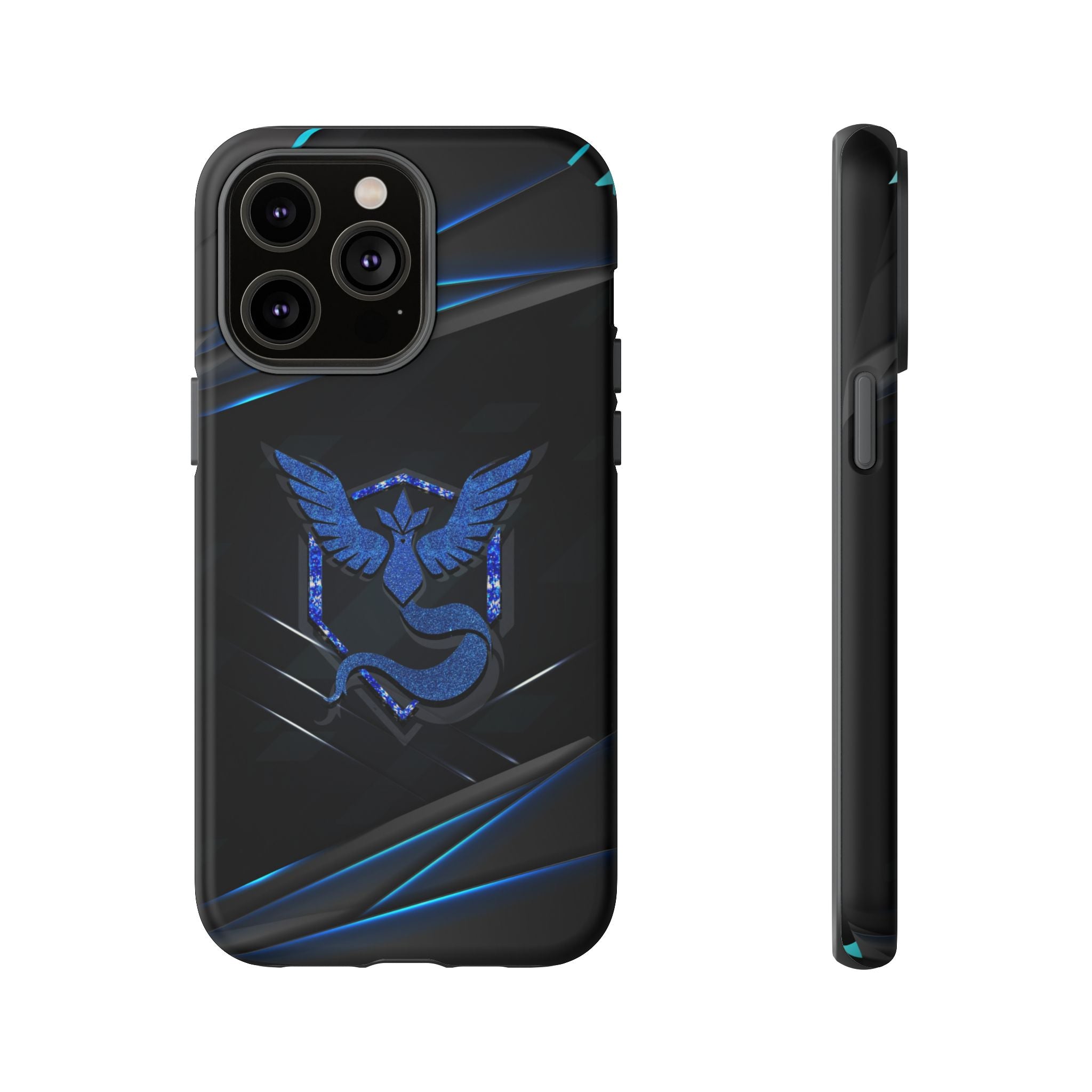 Team Mystic Phone Case - Tough Dual-Layer Protective Case for iPhone, Samsung, Pixel
