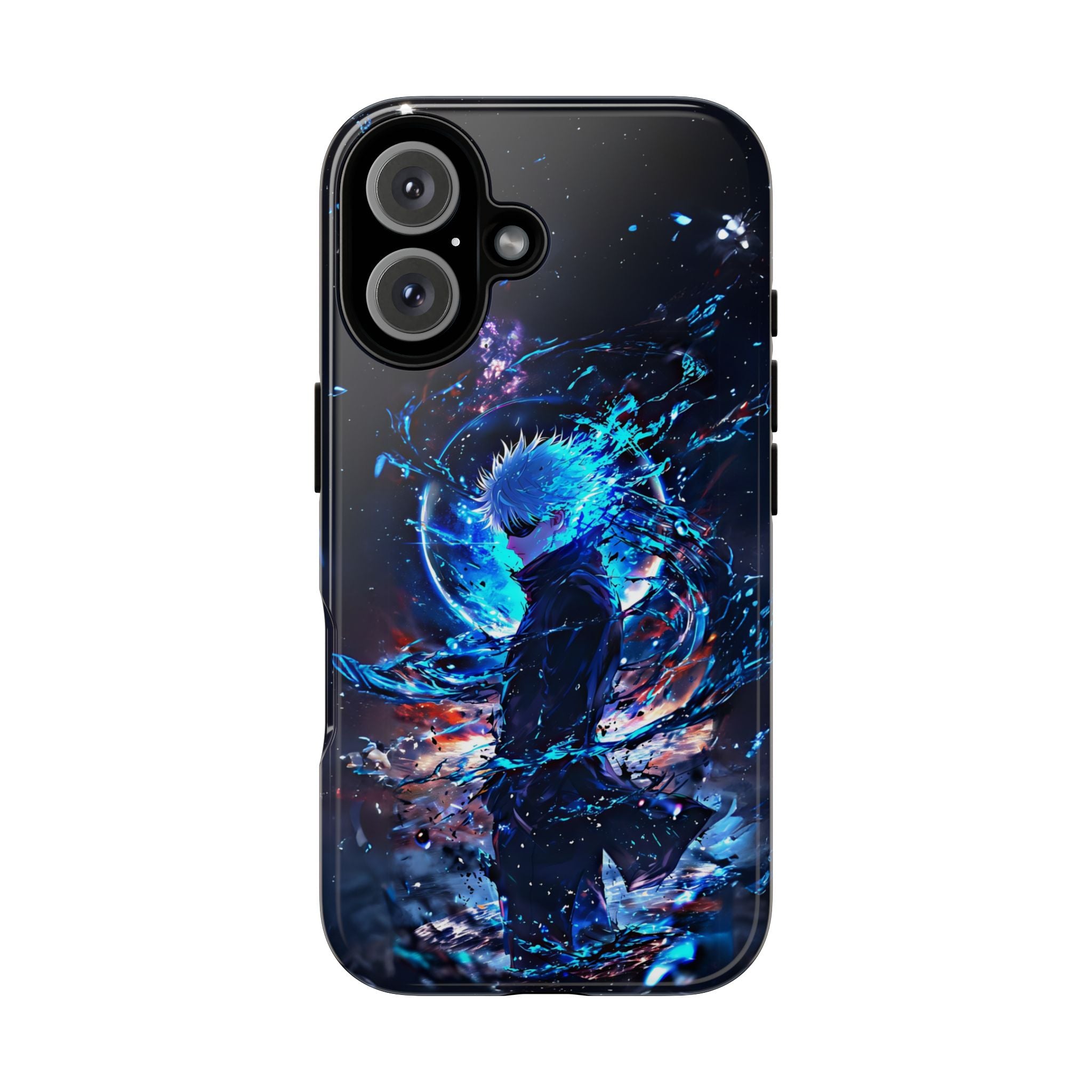 Anime Tough Phone Case – Gojou Satoru Design for iPhone, Samsung, and Google Pixel