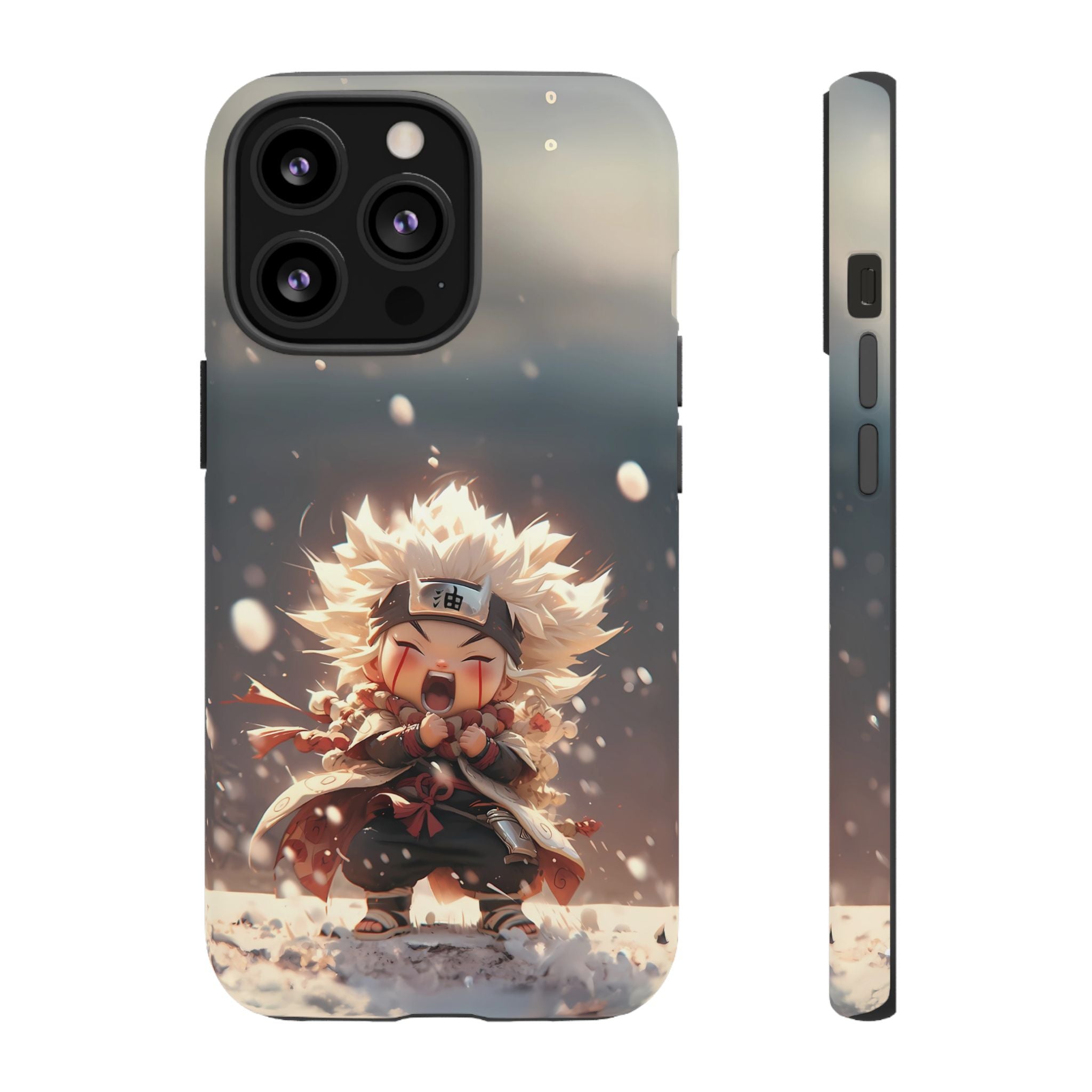 Anime Phone Case – Chibi Jiraiya Tough Protective Case for iPhone & Samsung