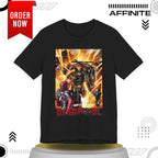 T-Shirt Marvel T Shirt - Deadpool Graphic Tee (Unisex Cotton)