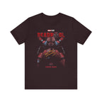T-Shirt Deadpool Graphic Tee - Superhero Fan T-Shirt for Men & Women Oxblood Black