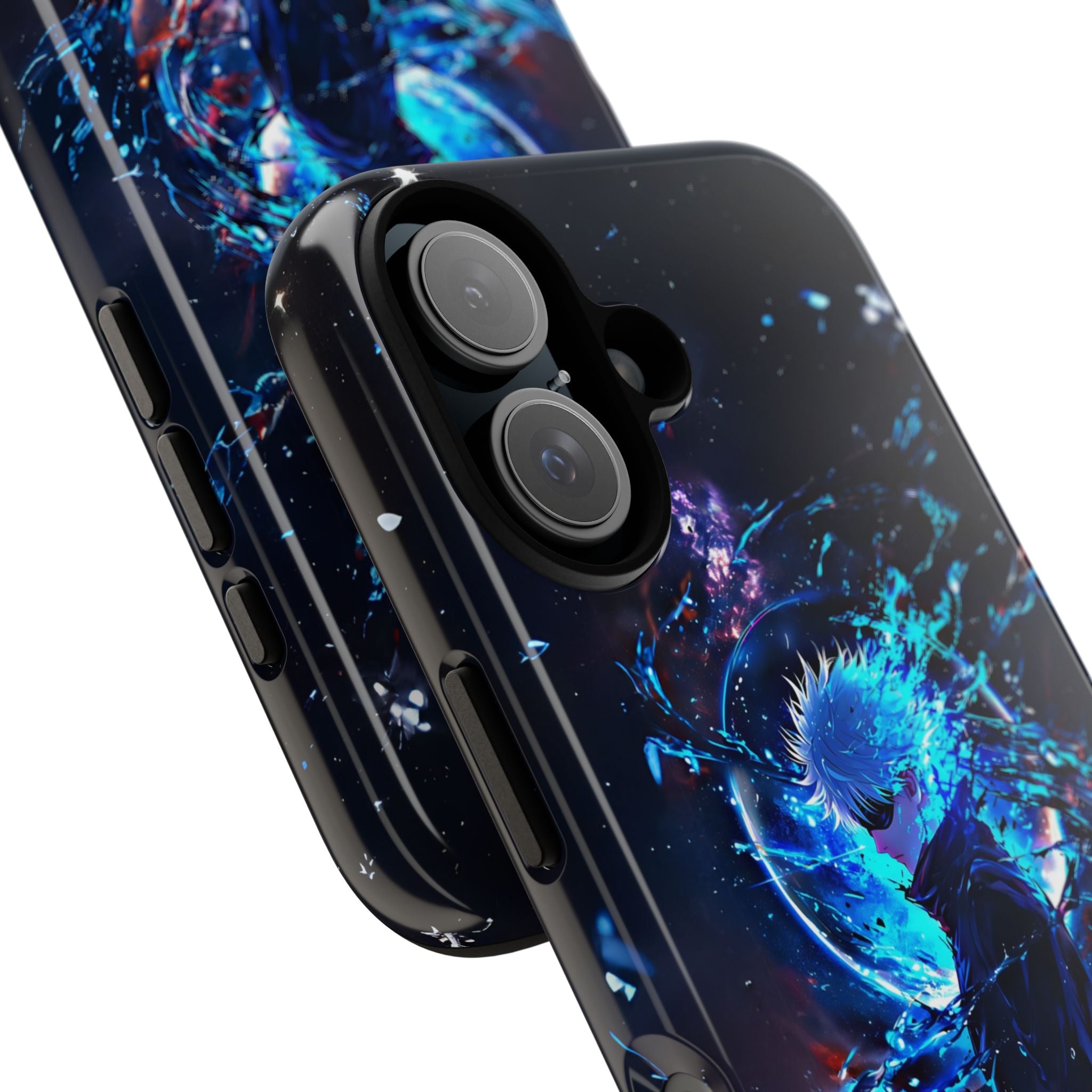 Anime Tough Phone Case – Gojou Satoru Design for iPhone, Samsung, and Google Pixel