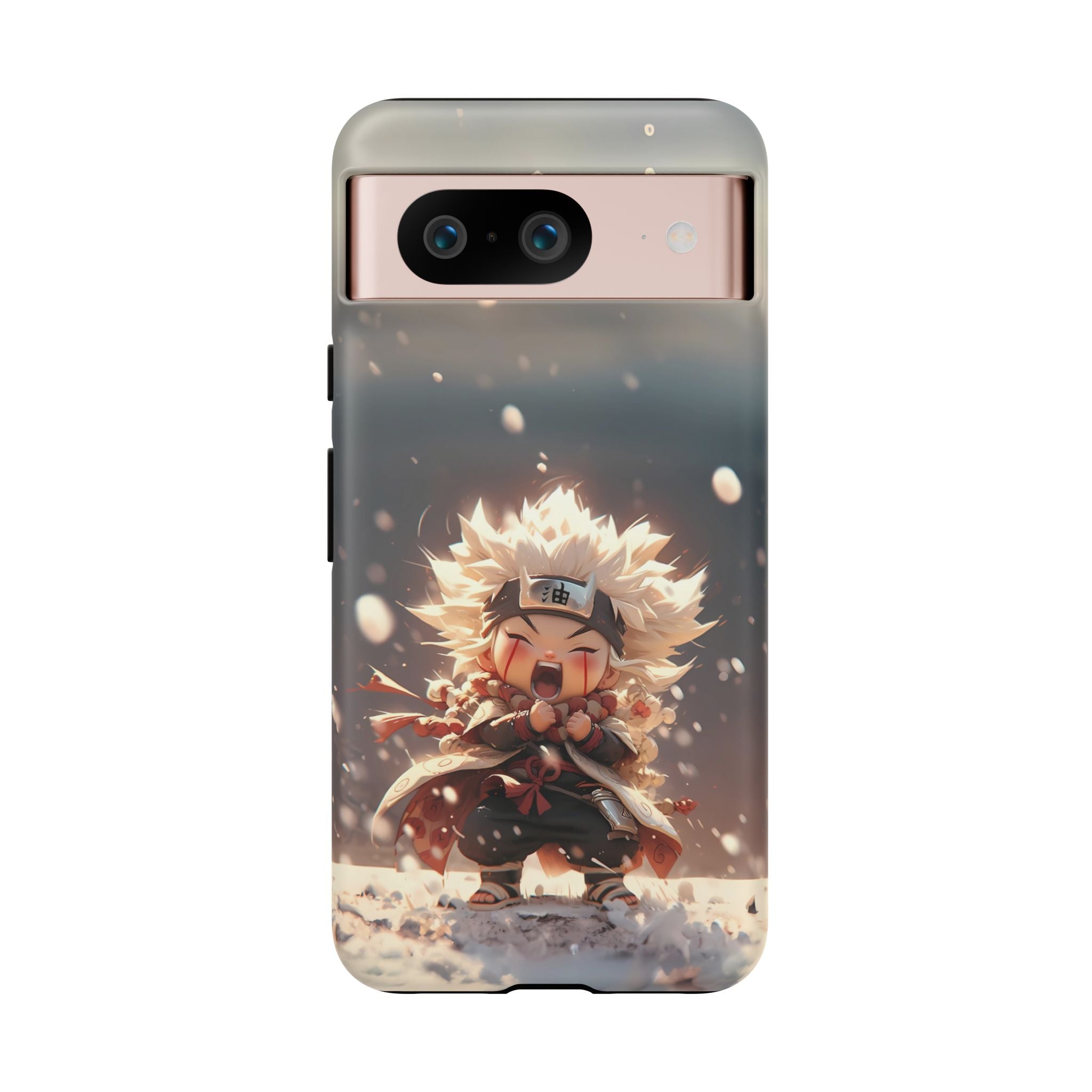 Anime Phone Case – Chibi Jiraiya Tough Protective Case for iPhone & Samsung