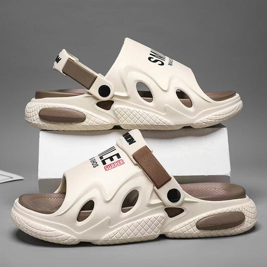 Sandals Men's Casual And Lightweight Two-way Sandals