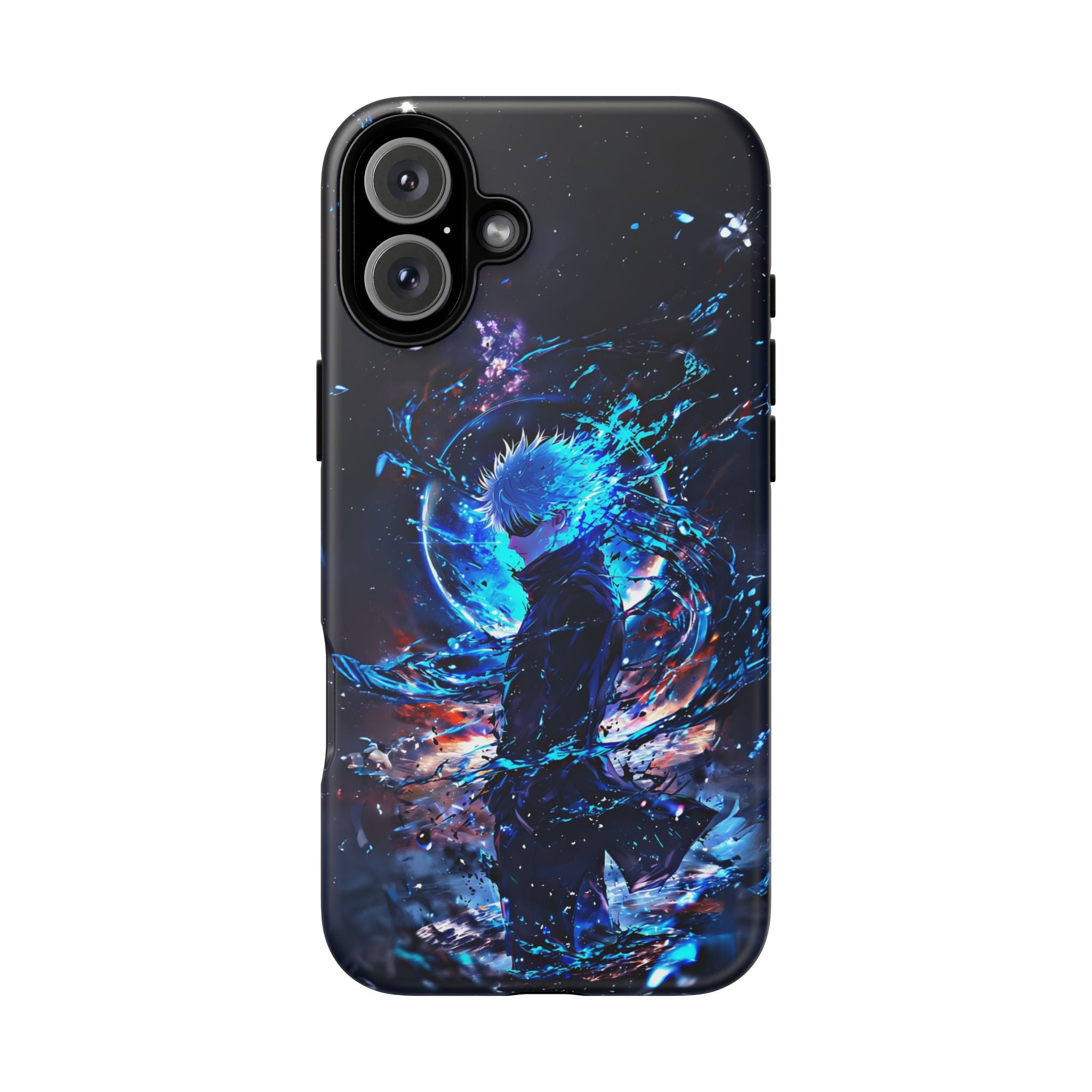 Anime Tough Phone Case – Gojou Satoru Design for iPhone, Samsung, and Google Pixel