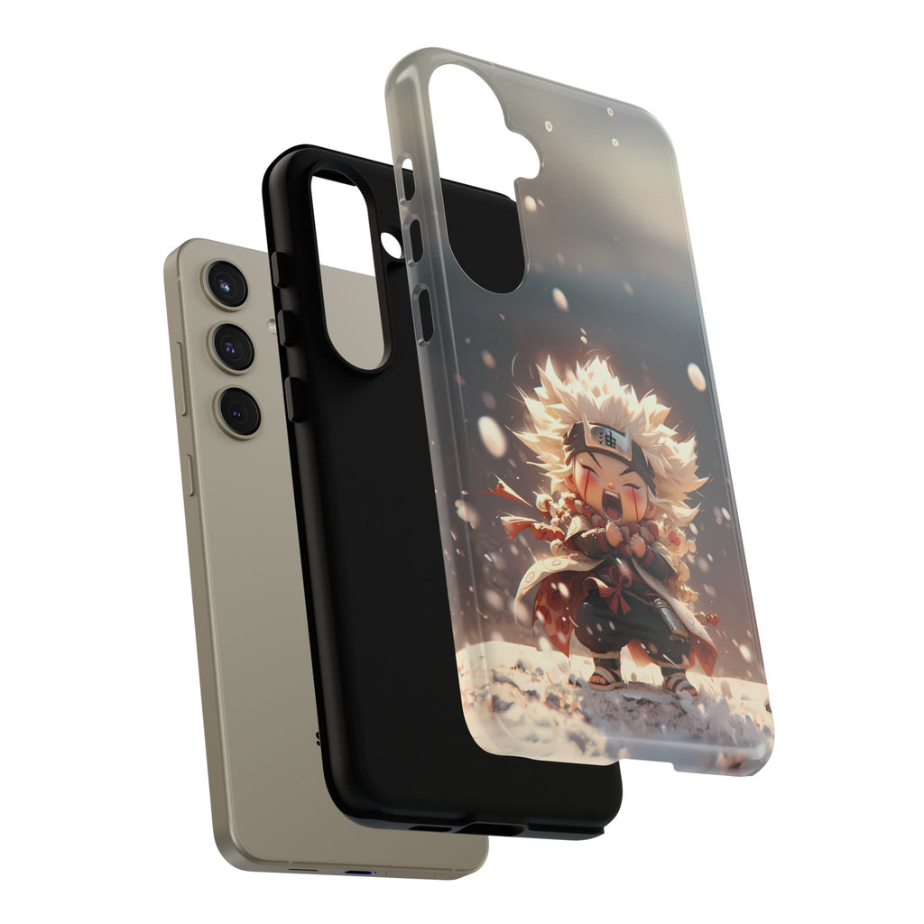 Anime Phone Case – Chibi Jiraiya Tough Protective Case for iPhone & Samsung