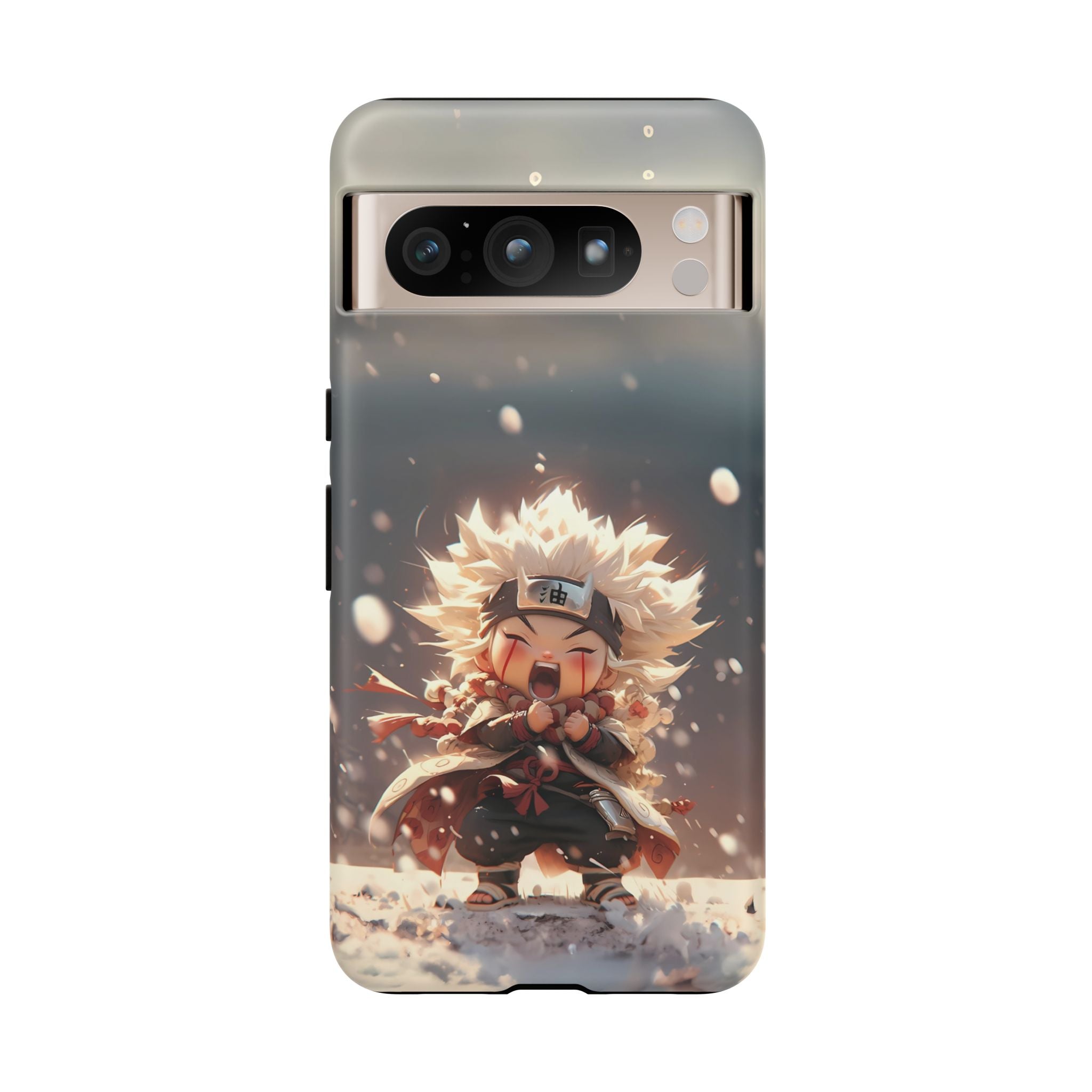 Anime Phone Case – Chibi Jiraiya Tough Protective Case for iPhone & Samsung