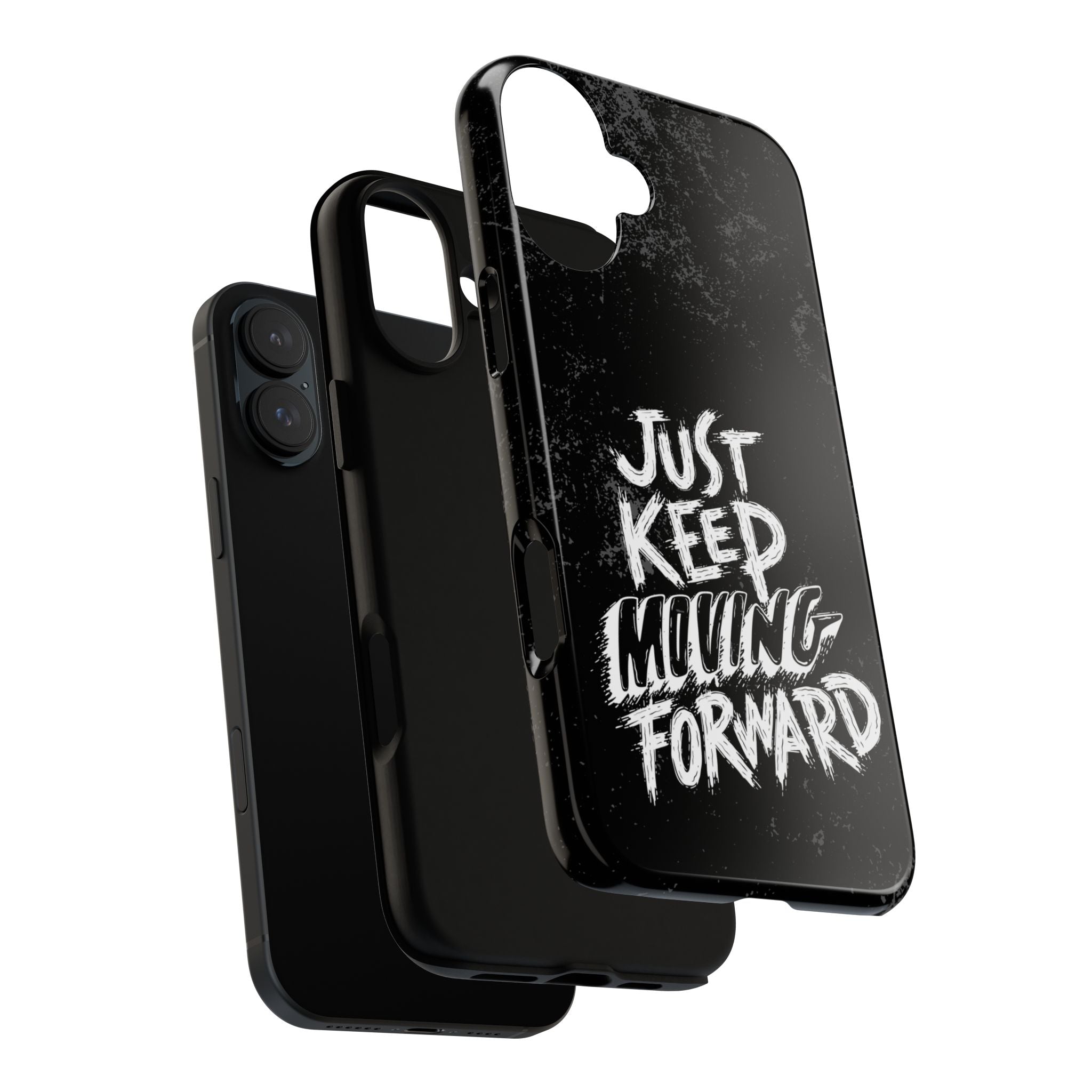 Tough Cases - Keep Moving Forward Quote Themed Phone Protection for iPhone, Samsung, and Google Pixel (Matte/Glossy)
