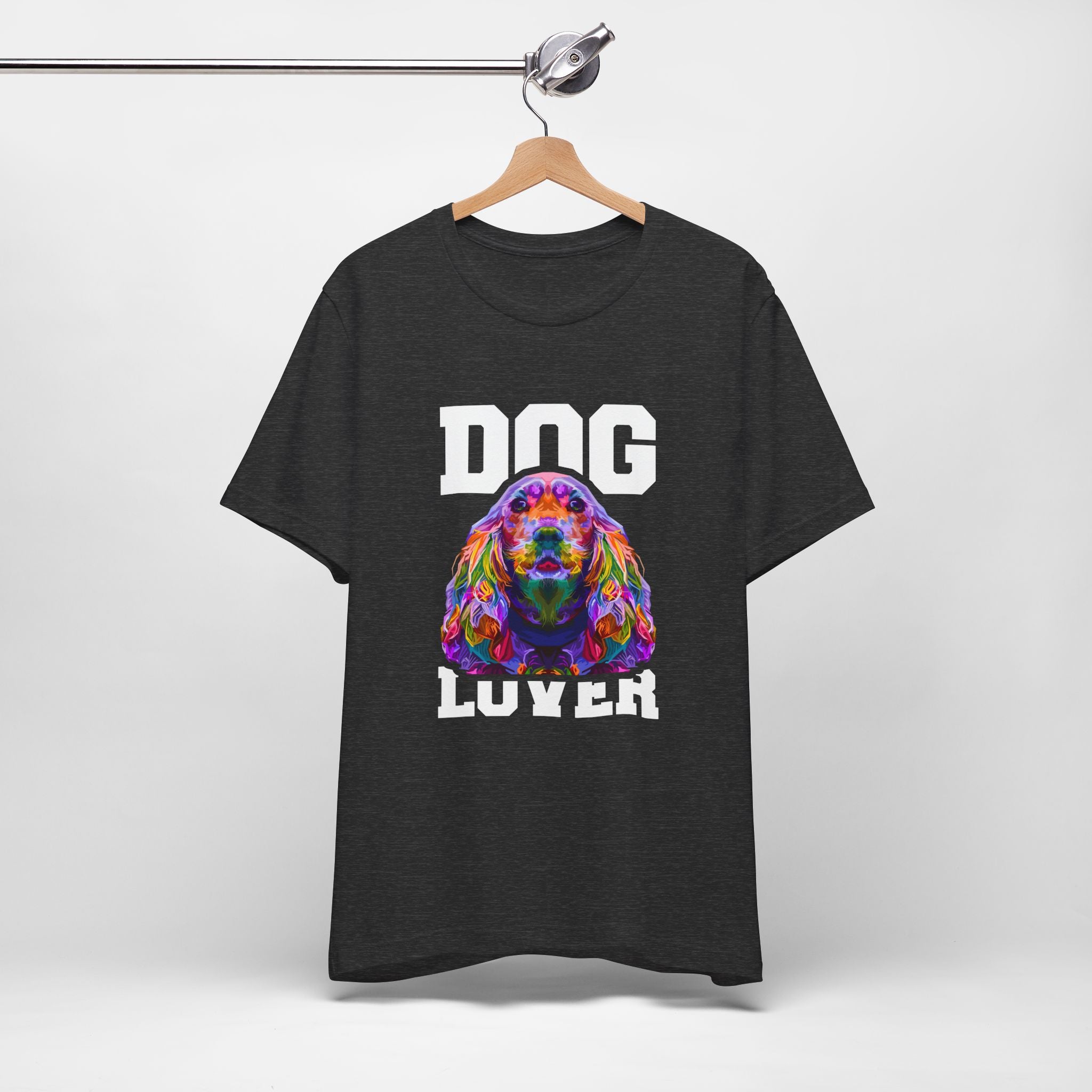 Dog Lover Graphic Tee – Unisex Dog Enthusiast Shirt | Soft Cotton T-Shirt for Pet Parents