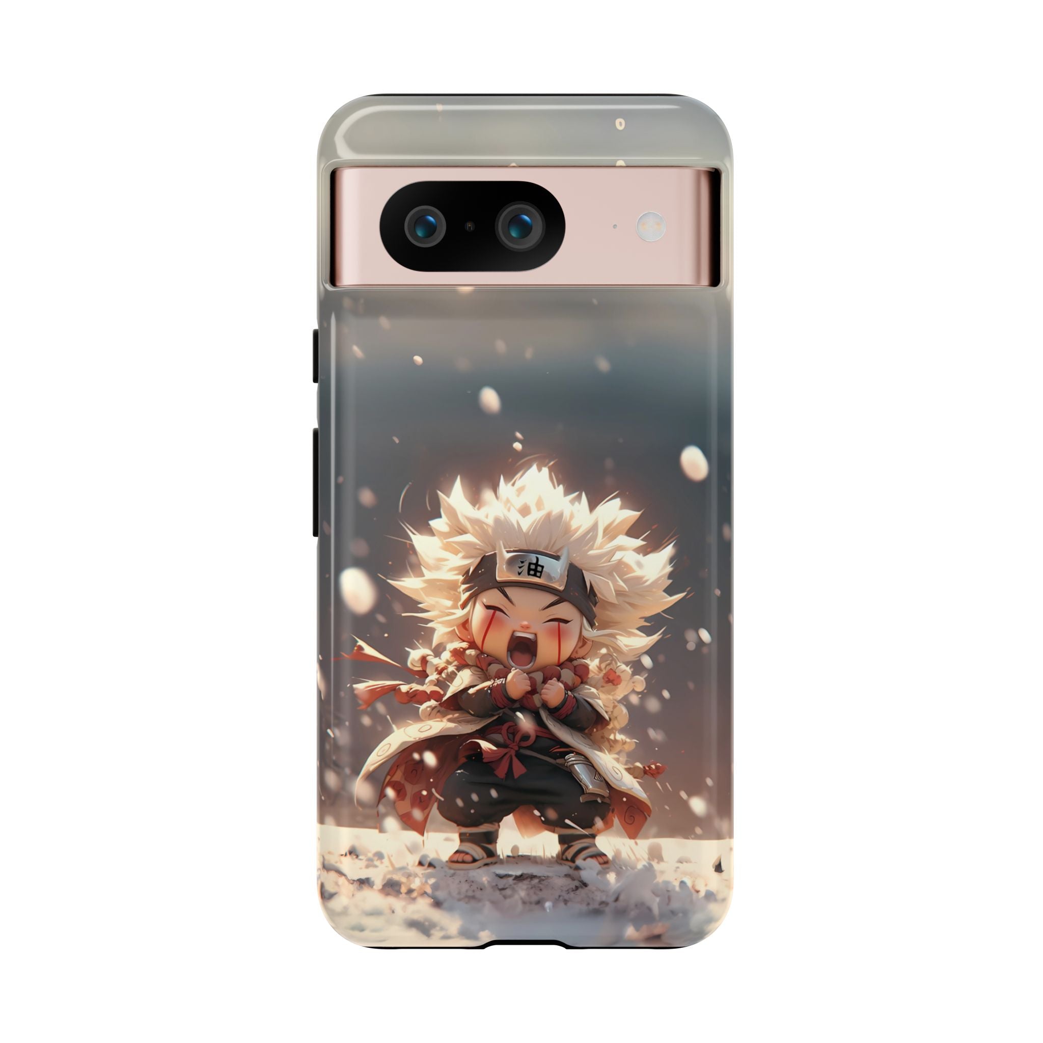 Anime Phone Case – Chibi Jiraiya Tough Protective Case for iPhone & Samsung