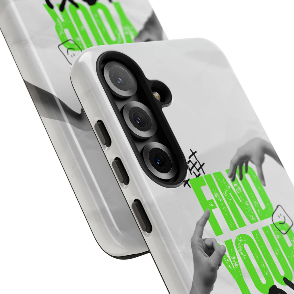 Phone Cases - Find Your Joy Themed Tough Phone Protection for iPhone, Samsung, Google Pixel (Matte/Glossy)