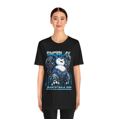 T-Shirt Robot Snoorlax Unisex Softstyle T-Shirt / Anime-Inspired Graphic Tee by Bella+Canvas