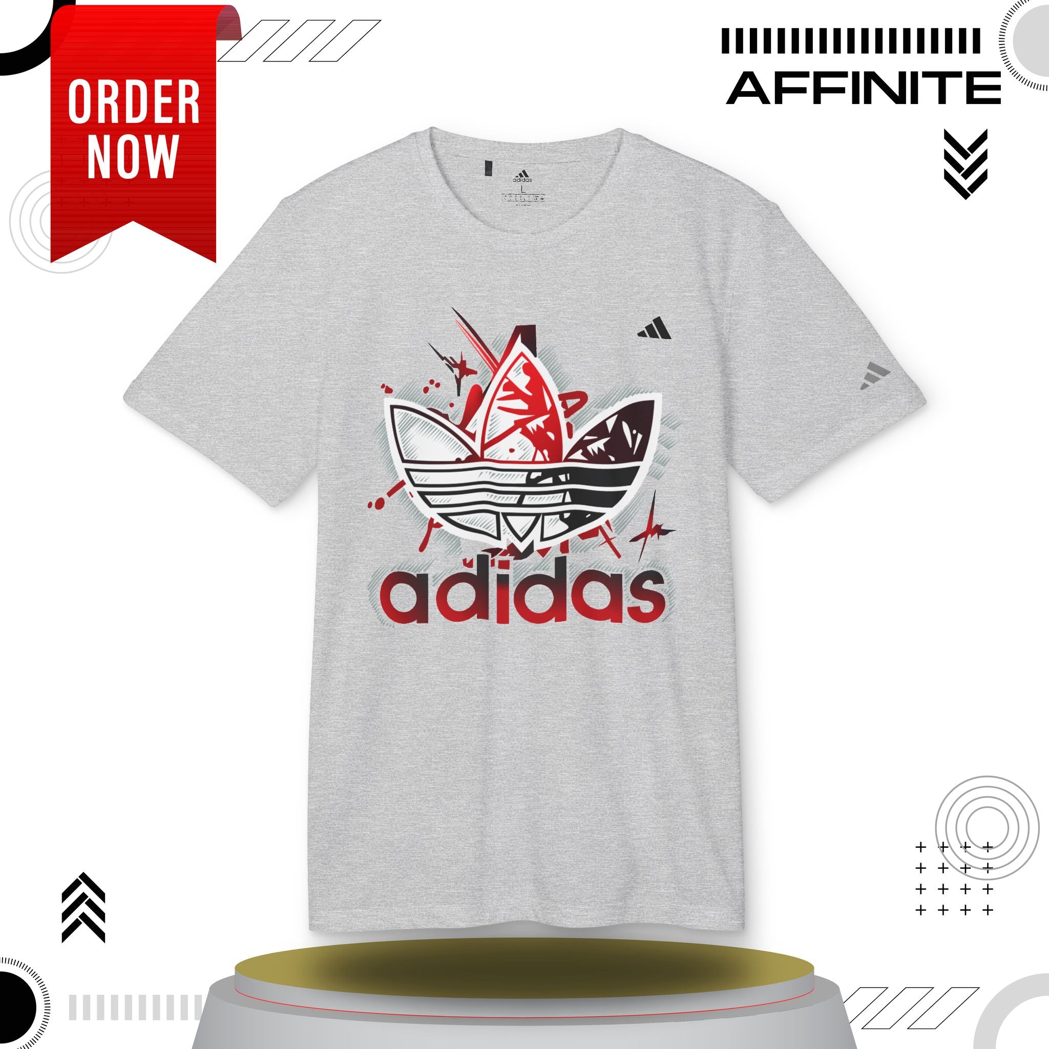 T-Shirt Unleash Your Potential: The Ultimate Guide to adidas Performance T-Shirts for Peak Athletic Performance Grey Three Heather