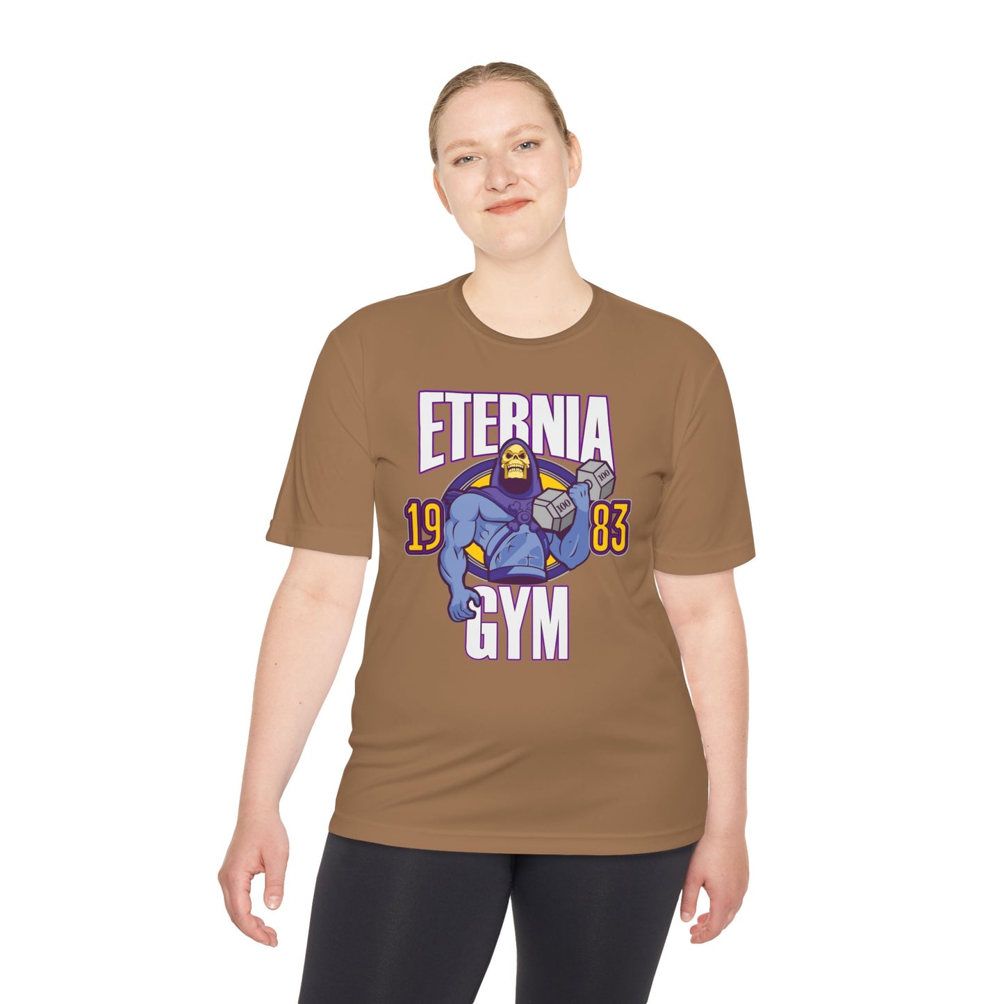 T-Shirt Eternia Gym Unisex Moisture Wicking Tee - Vintage Muscle Workout Shirt