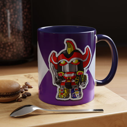 Mug Mighty Morphin Power Rangers Megazord Ceramic Mug - 11oz & 15oz Coffee Mug - Accent Mug for Pop Culture Fans
