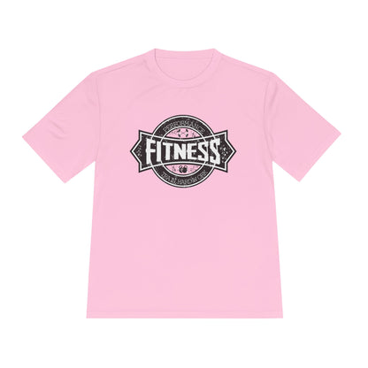 T-Shirt Moisture Wicking Fitness Shirt - Unisex Workout Tee for Gym, Running, Yoga