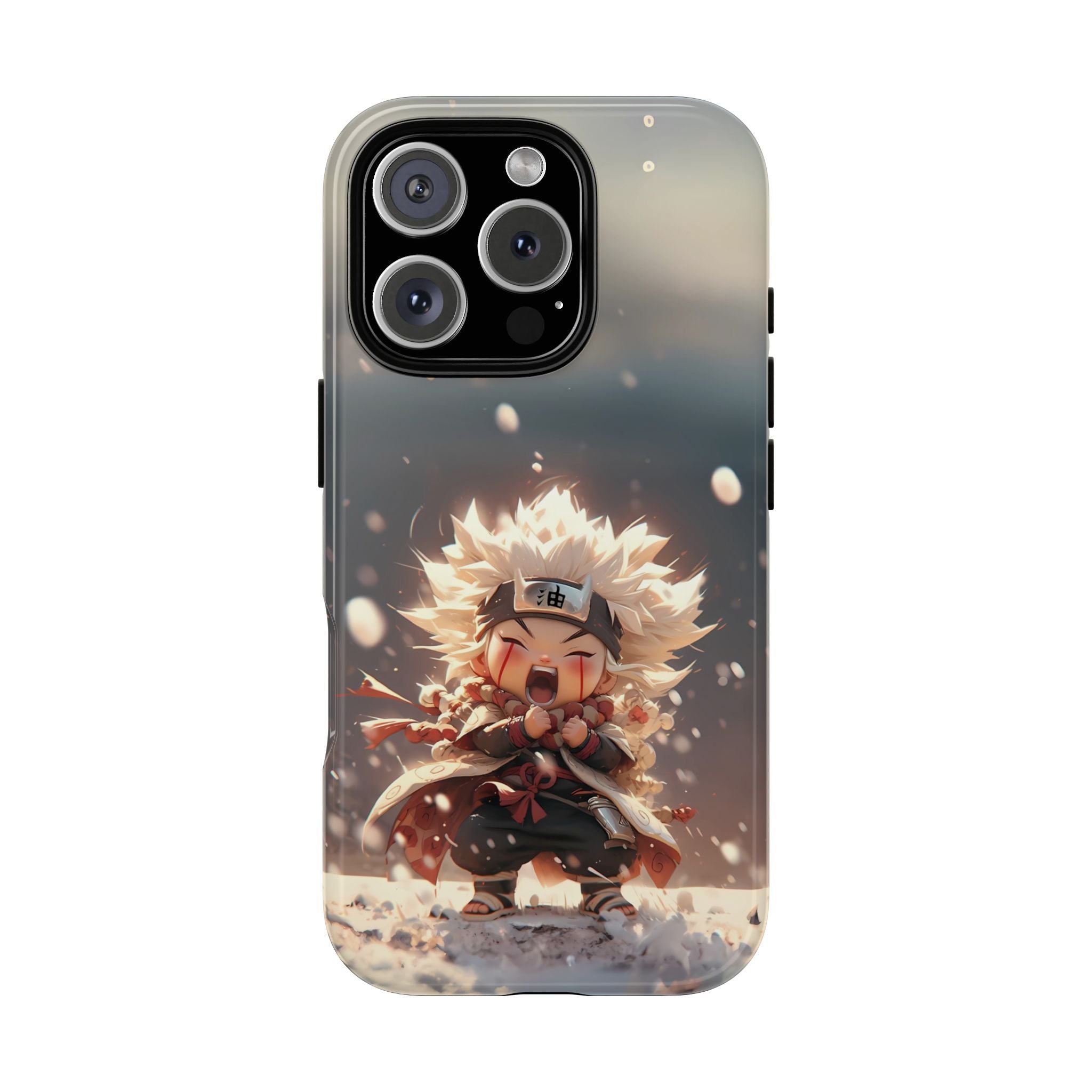 Anime Phone Case – Chibi Jiraiya Tough Protective Case for iPhone & Samsung