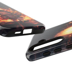 Chibi Nezuko Kamado Tough Phone Case – Anime Protective Case for iPhone & Samsung, UV Resistant, Durable & Stylish