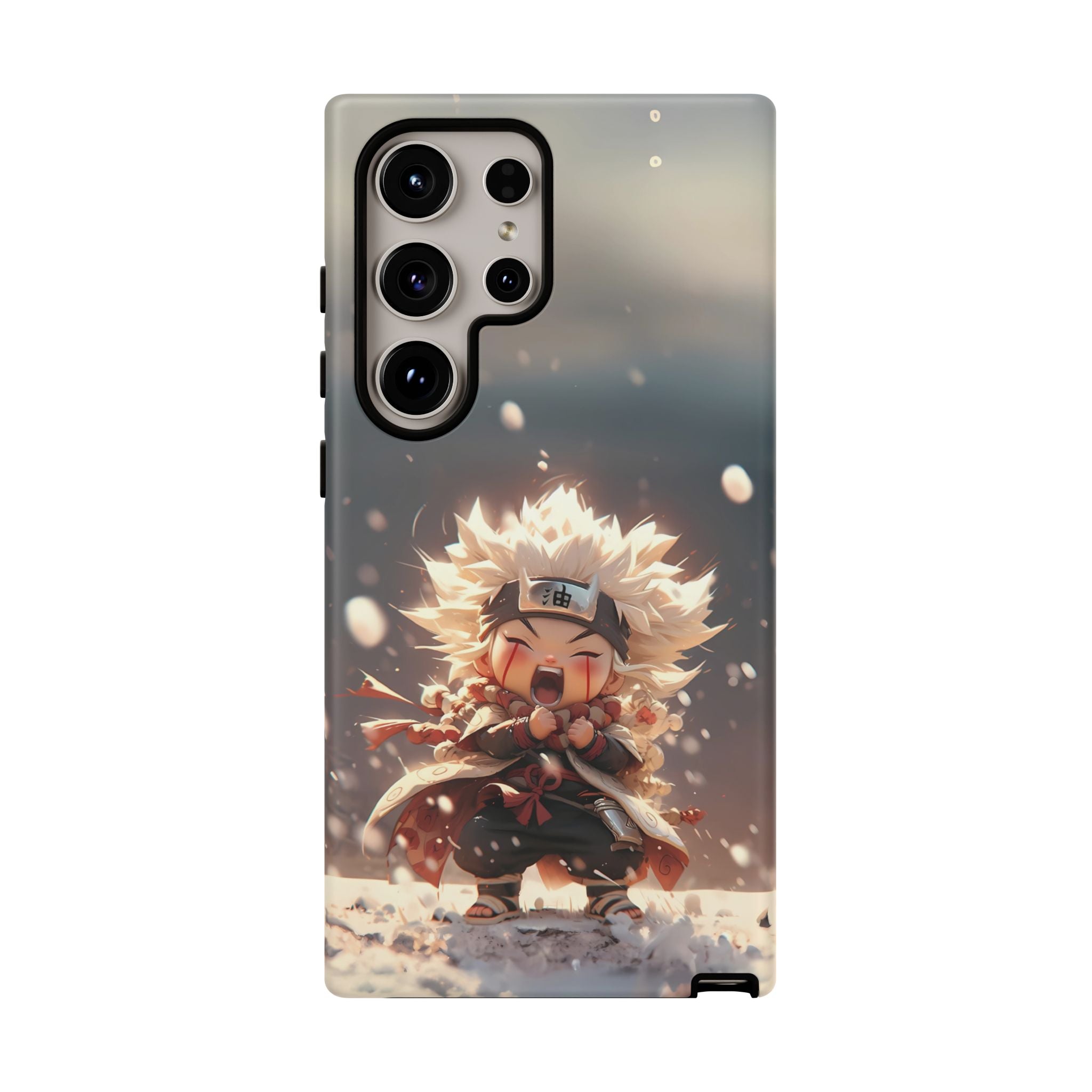 Anime Phone Case – Chibi Jiraiya Tough Protective Case for iPhone & Samsung