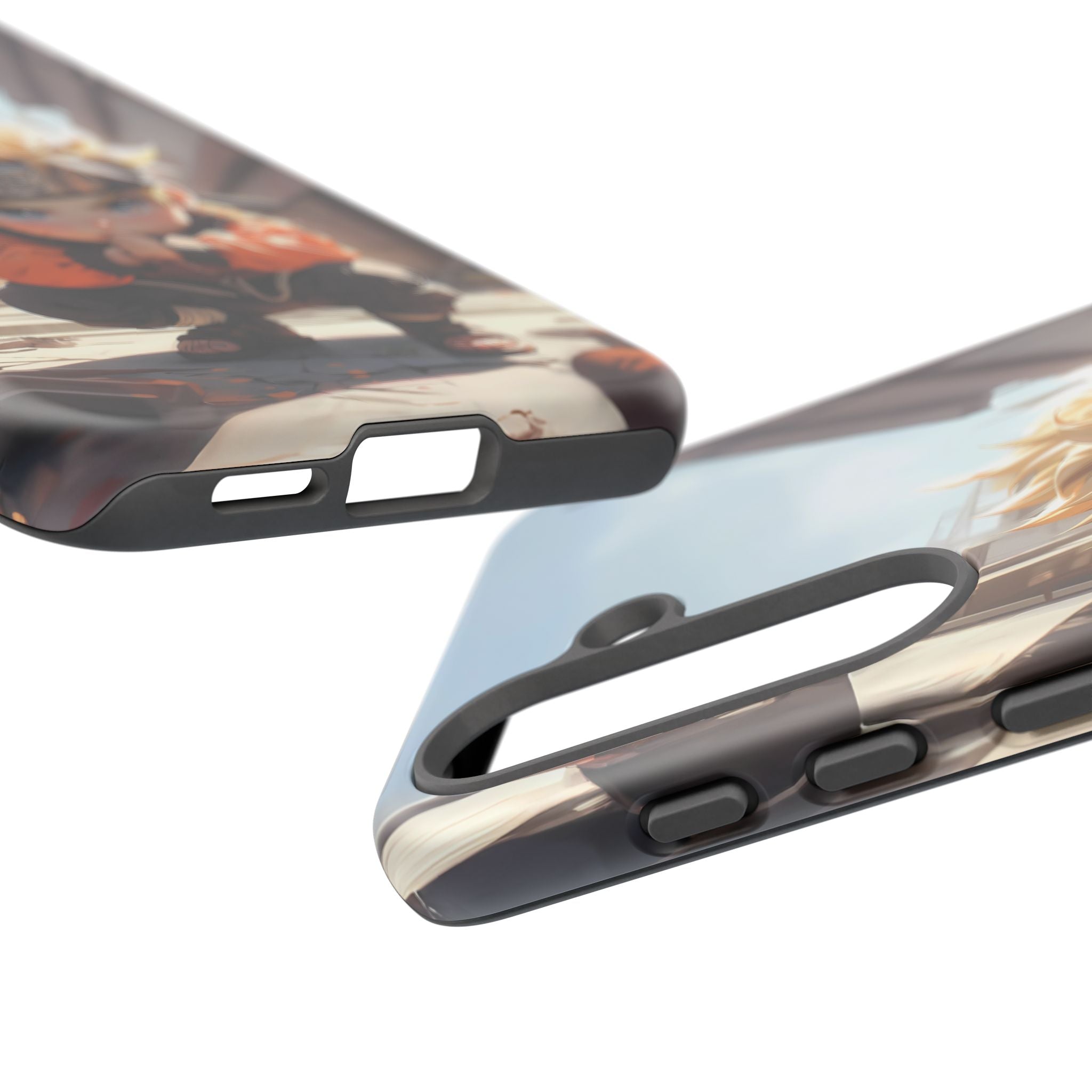 Chibi Naruto Tough Phone Case – Anime Protective Case for iPhone & Samsung, UV Resistant, Durable & Stylish