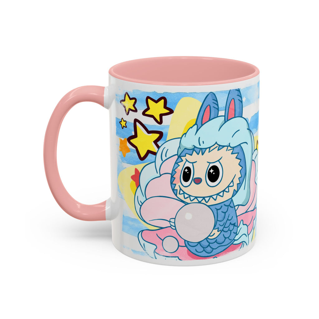 Lazy Yoga Accent Coffee Mug - Cute Animal Design 11oz & 15oz