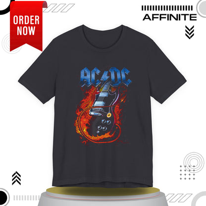 T-Shirt Rock In T Shirt - AC/DC Graphic Tee (Unisex Rock Shirt)