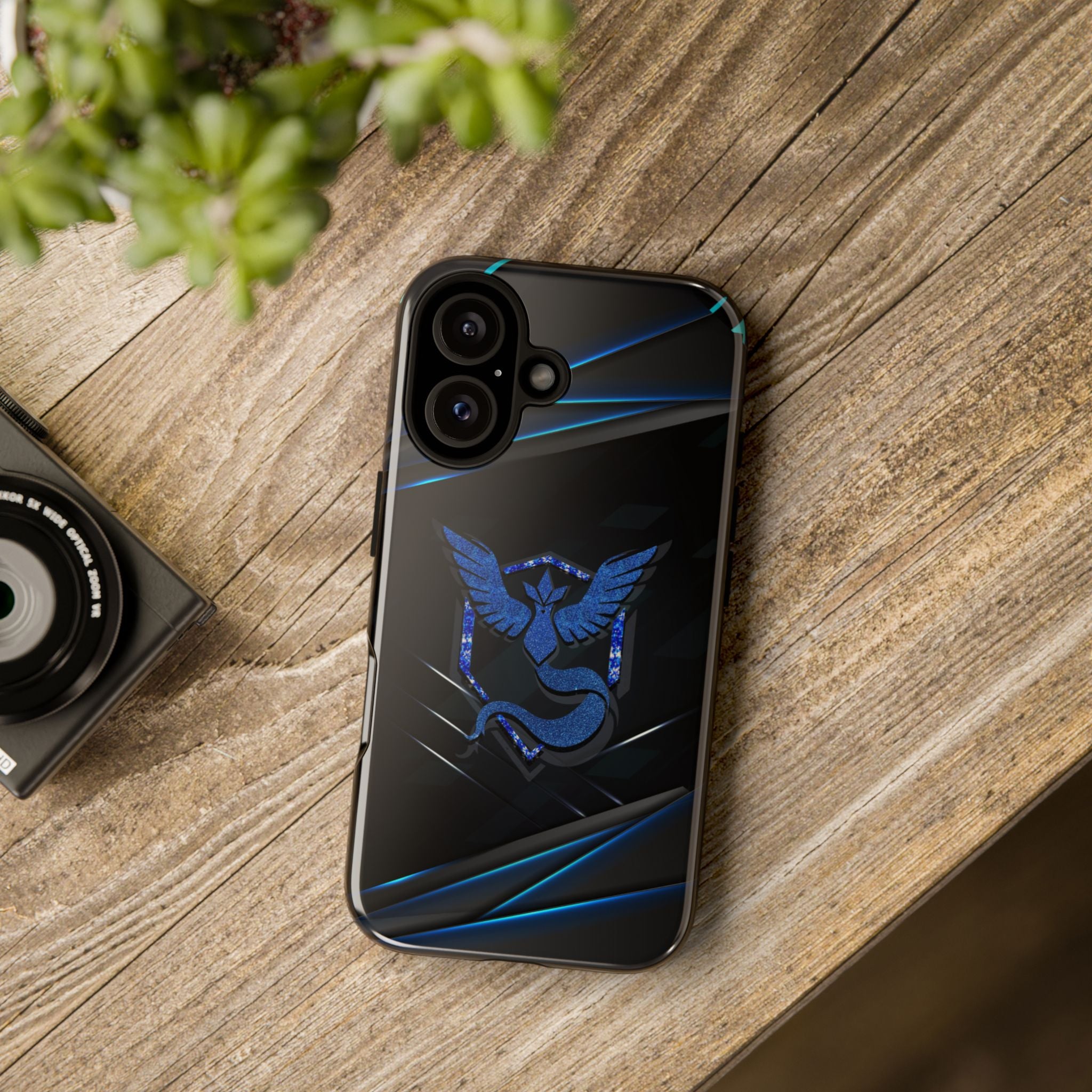 Team Mystic Phone Case - Tough Dual-Layer Protective Case for iPhone, Samsung, Pixel