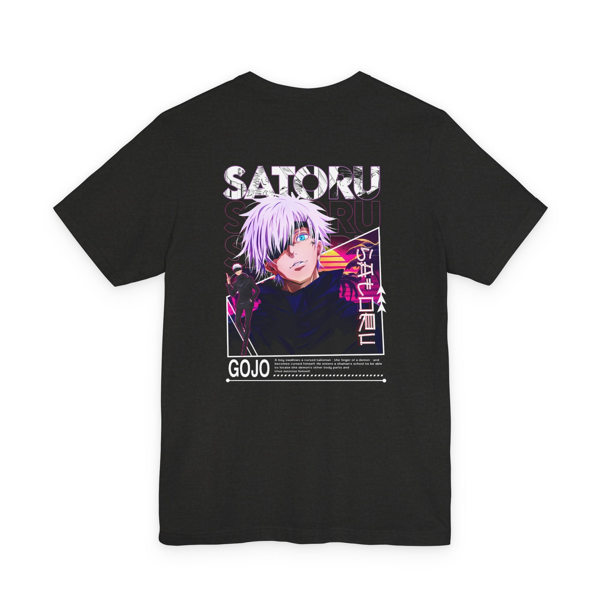 Gojou Satoru Shirt – Unisex Anime Graphic Tee | Soft Cotton for Jujutsu Kaisen Fans & Collectors