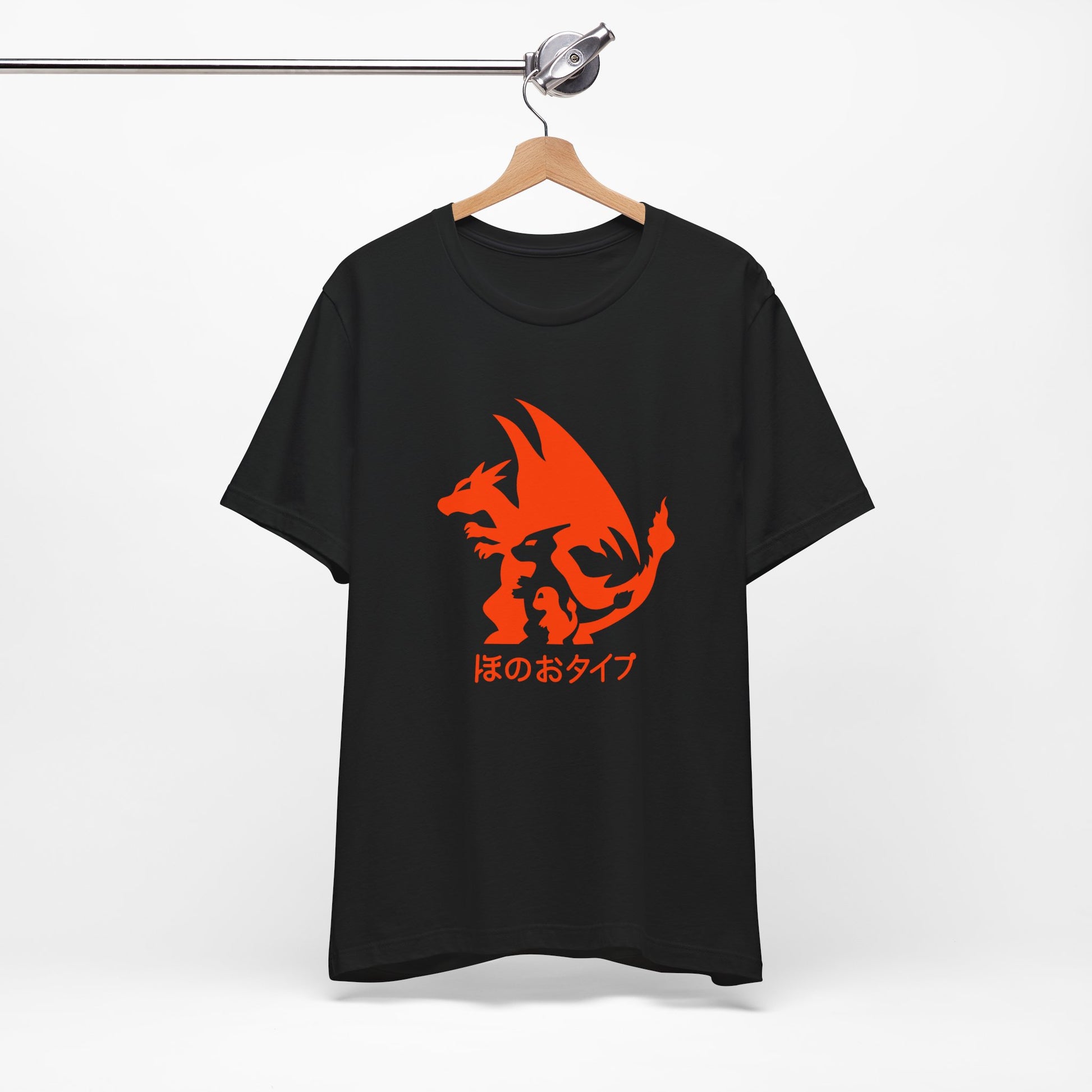 T-Shirt Unisex Dragon Graphic Tee - Perfect for Gamers, Anime Lovers, Casual Wear, Birthday Gifts, Fun Events, Cozy Vibes Black