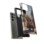 Chibi Naruto Tough Phone Case – Anime Protective Case for iPhone & Samsung, UV Resistant, Durable & Stylish