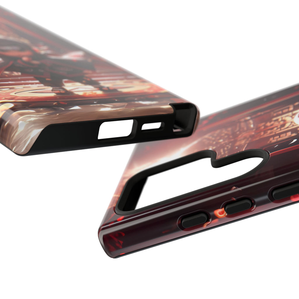 Chibi Itachi Tough Phone Case – Anime Protective Case for iPhone & Samsung, UV Resistant, Durable & Stylish