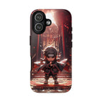 Chibi Itachi Tough Phone Case – Anime Protective Case for iPhone & Samsung, UV Resistant, Durable & Stylish
