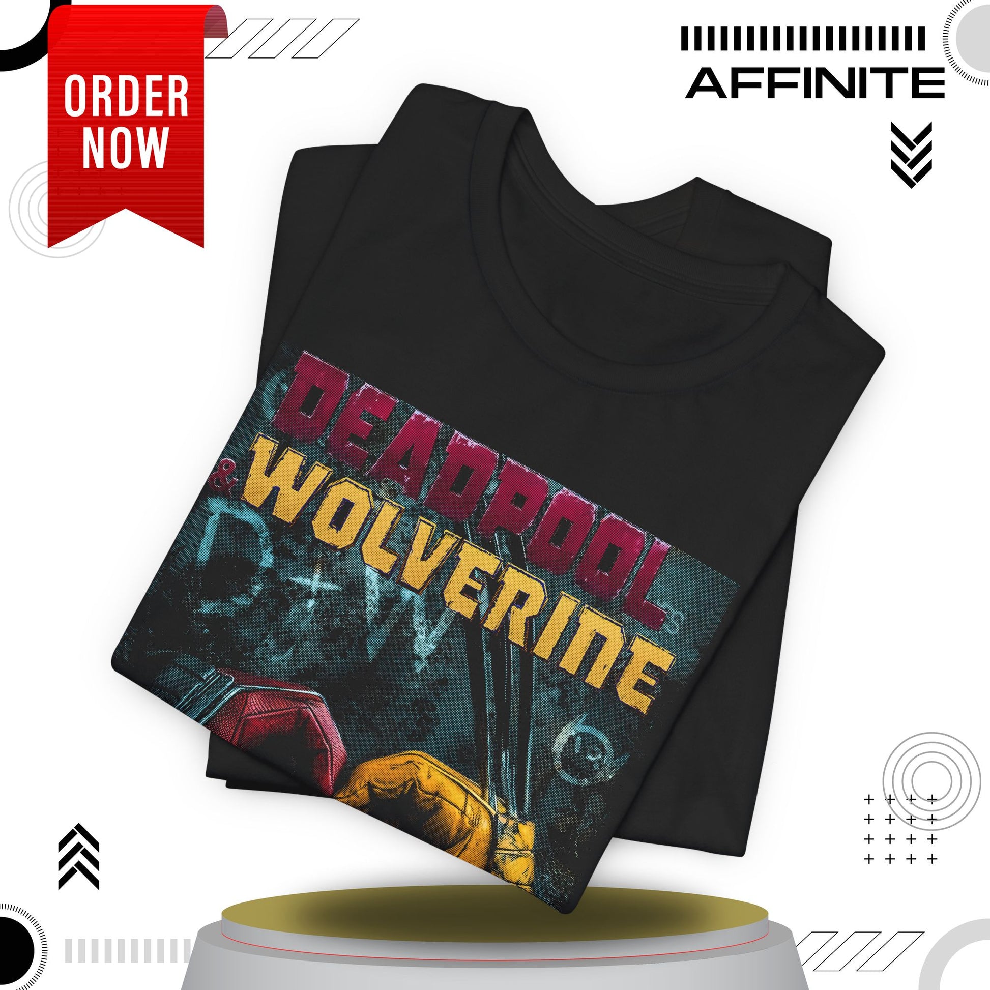 T-Shirt Deadpool Wolverine T-Shirt | Marvel Unisex Graphic Tee | Perfect Gift for Fans