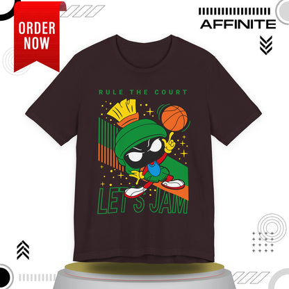 T-Shirt "Basketball Motivational T-Shirt - Rule The Court Player's Tee"
