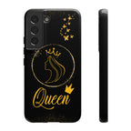 Tough Case Queen Phone Case – Matte & Glossy Crown Design for iPhone, Samsung & Pixel Samsung Galaxy S22 Glossy