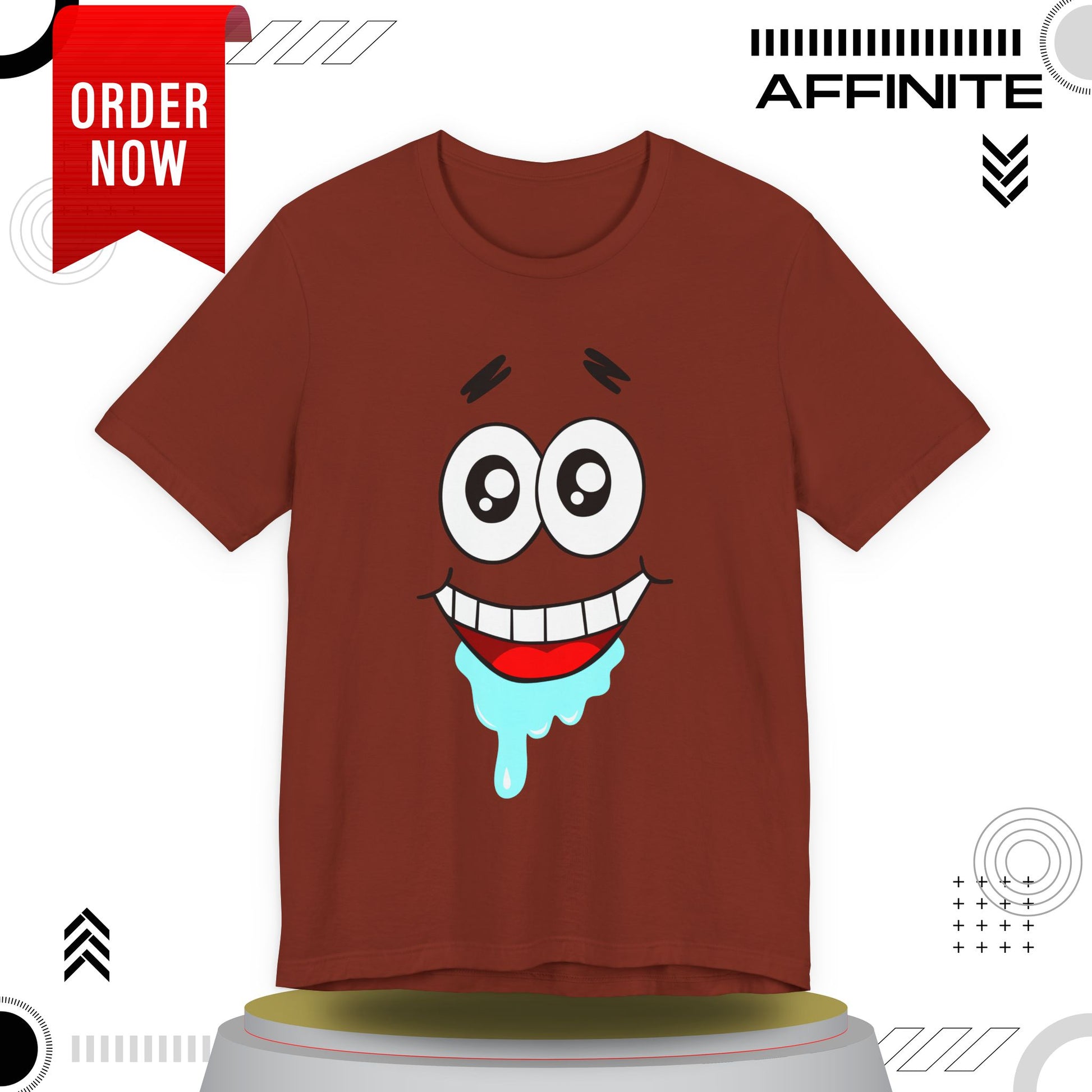 T-Shirt Cartoon Clothing - Spongebob Graphic Tee (Patrick & Mr. Krab)