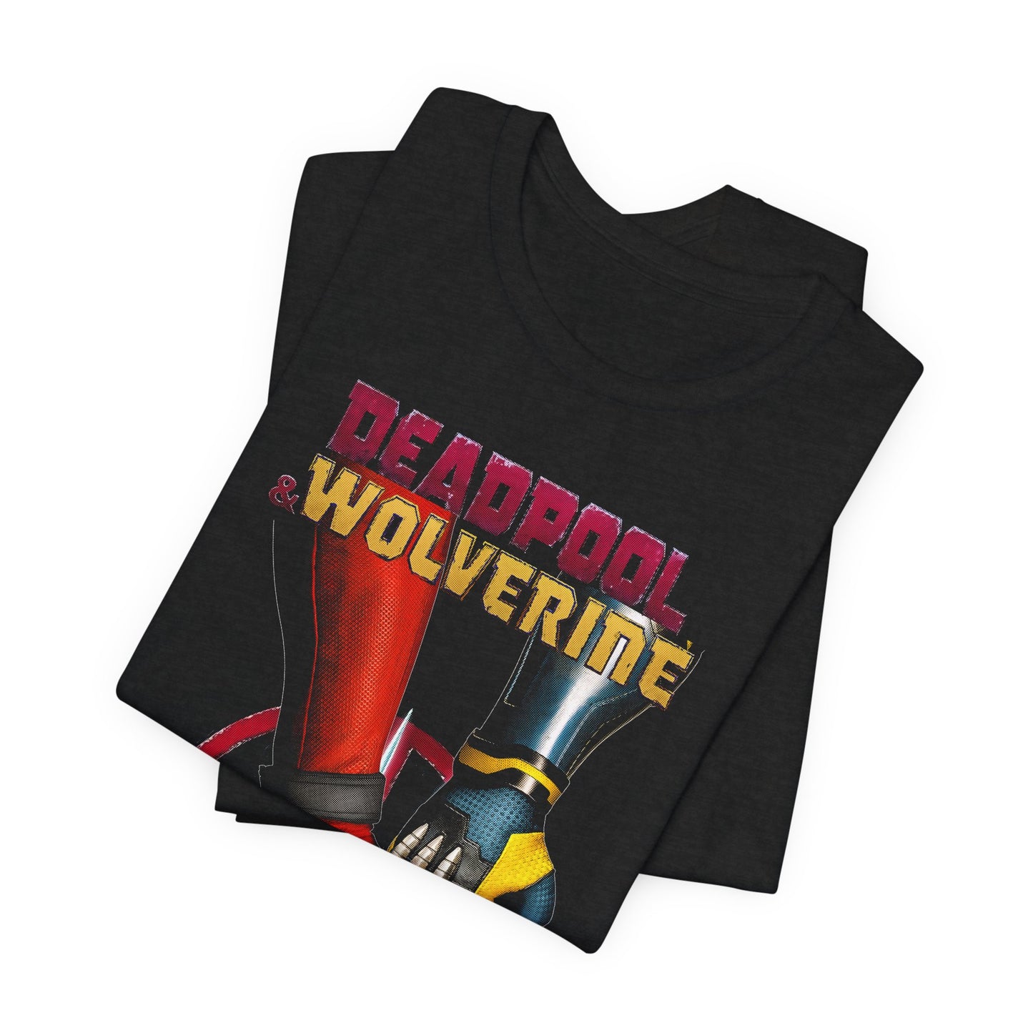 T-Shirt Deadpool & Wolverine Unisex Tee - Comic Book Style Graphic Shirt