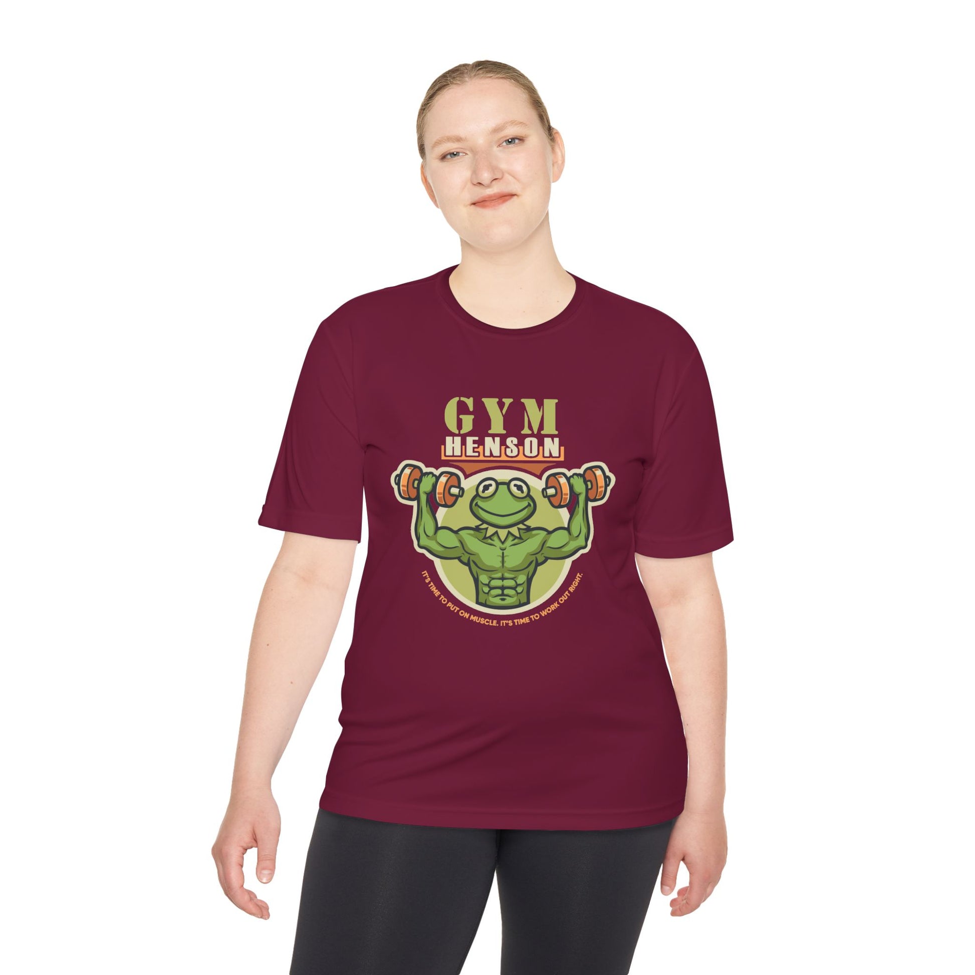 T-Shirt Workout Shirt - Gym Henson Moisture Wicking Tee | Motivational Fitness Apparel