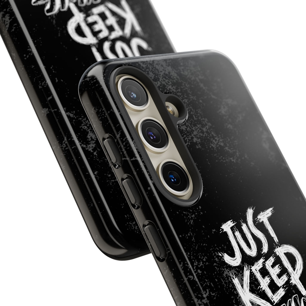 Tough Cases - Keep Moving Forward Quote Themed Phone Protection for iPhone, Samsung, and Google Pixel (Matte/Glossy)