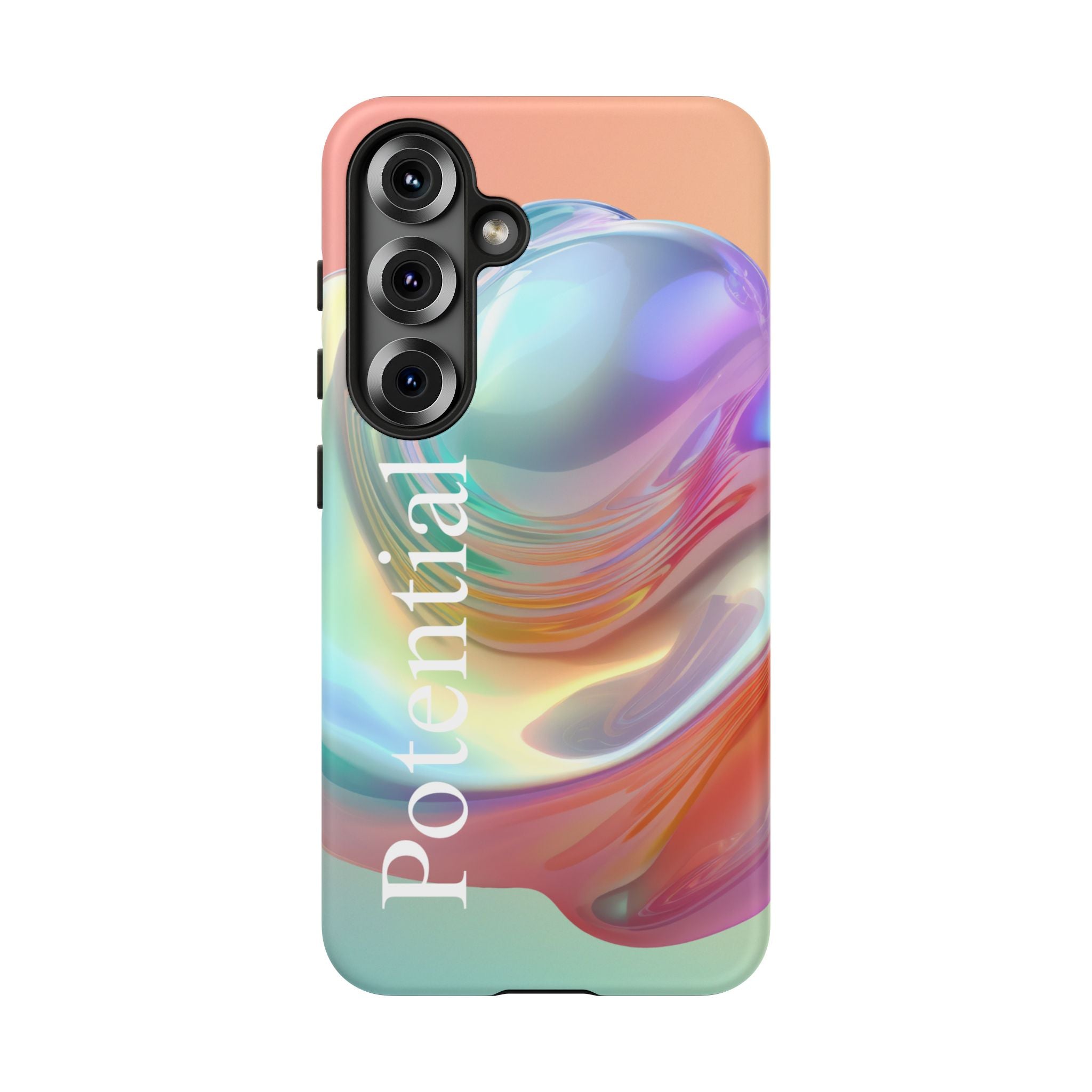 Colorful Phone Tough Case - "Potential" Metamorph Design