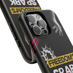 Tough Cases - Freedom's Spark Motivationsl Themed Phone Protection for iPhone, Samsung, and Google Pixel (Matte/Glossy)