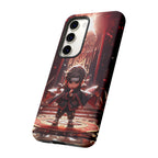 Chibi Itachi Tough Phone Case – Anime Protective Case for iPhone & Samsung, UV Resistant, Durable & Stylish