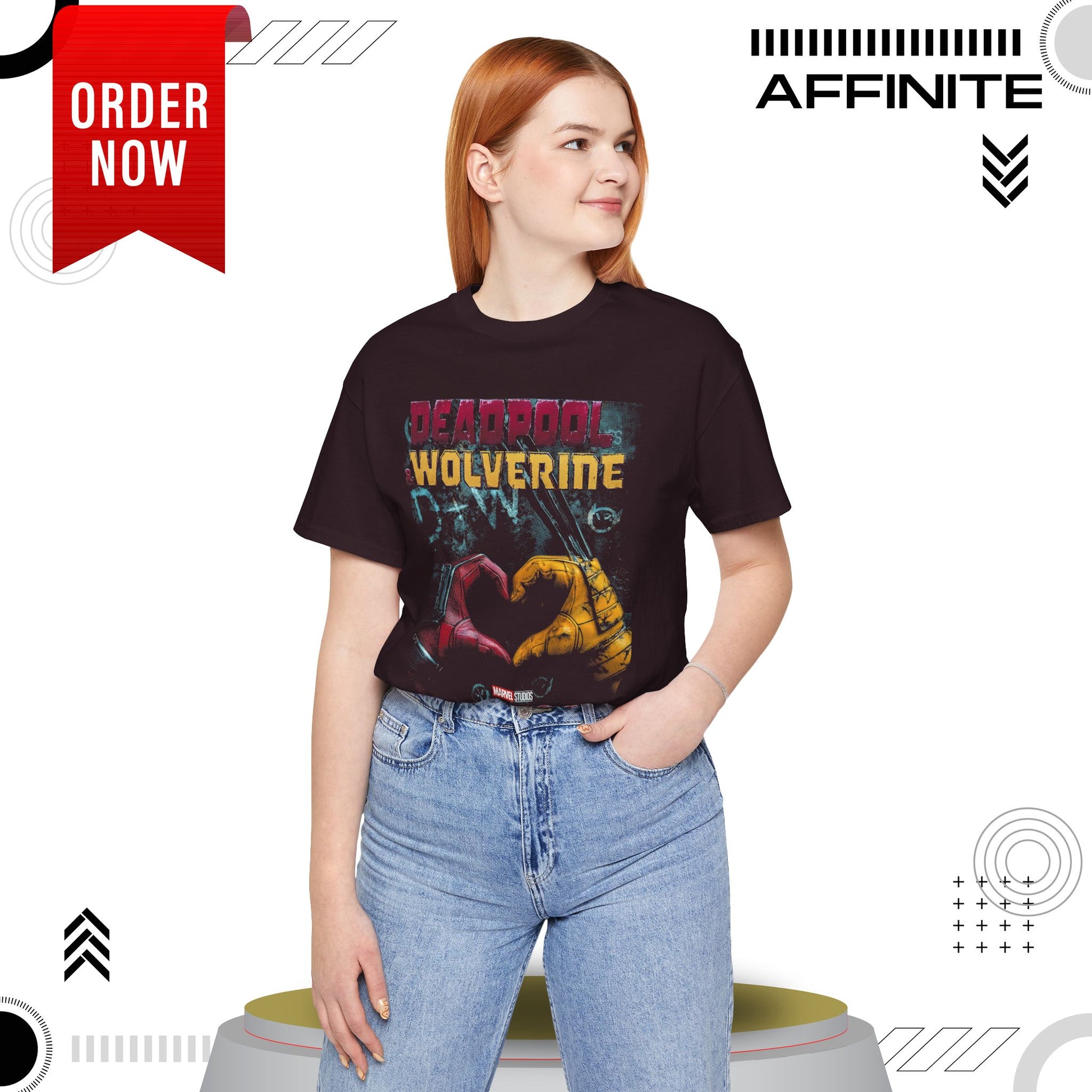 T-Shirt Deadpool Wolverine T-Shirt | Marvel Unisex Graphic Tee | Perfect Gift for Fans