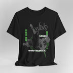 Unisex Anime Graphic Tee | Sanemi Wind Hashira Shirt, Cool Gift for Fans, Casual Wear, Comfortable Streetwear, Demon Slayer Merch