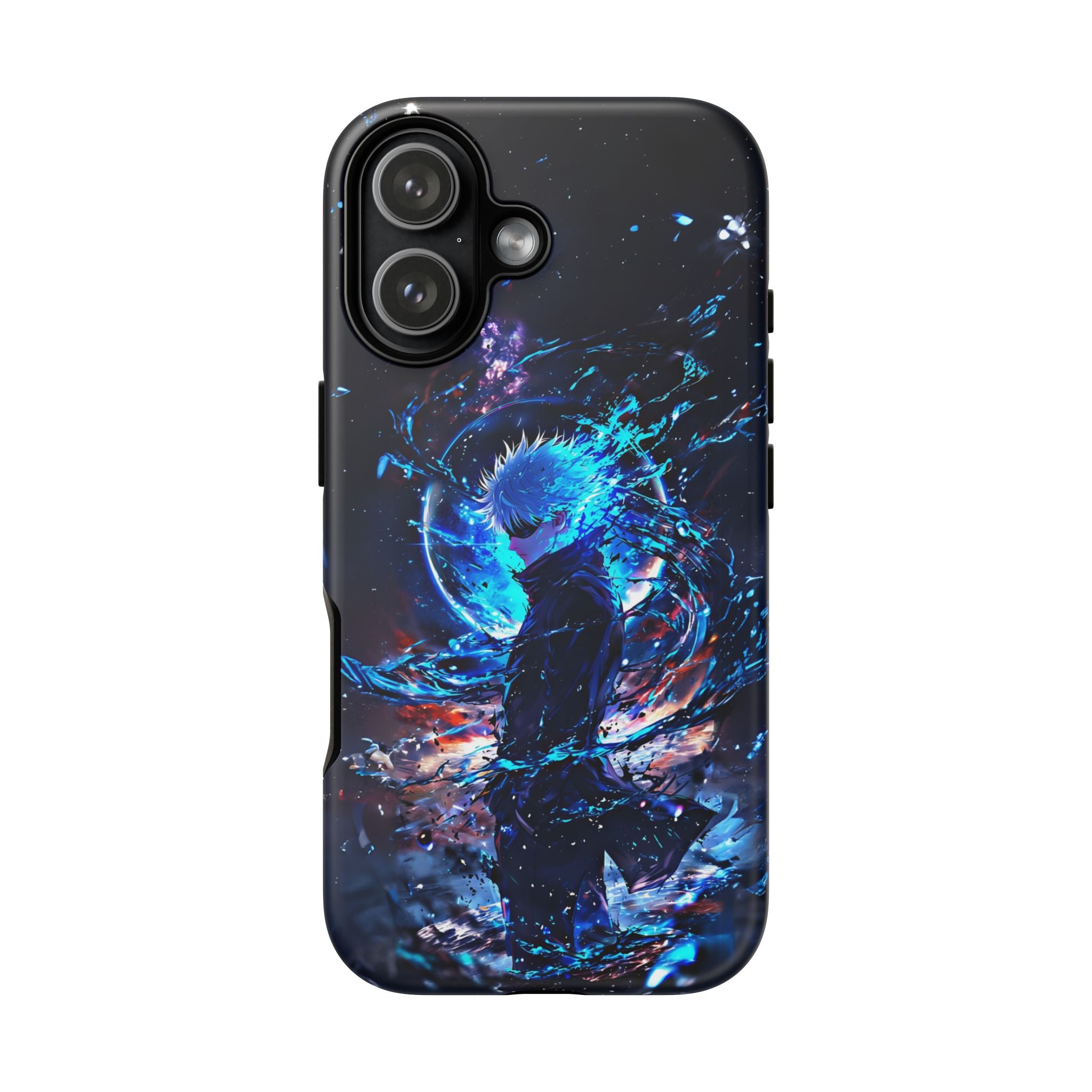 Anime Tough Phone Case – Gojou Satoru Design for iPhone, Samsung, and Google Pixel