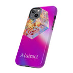 Vibrant 3D Cube Phone Case - Colorful Gradient Art for iPhone, Samsung & Pixel